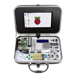 elecrow crowpi raspberry pi 4 3 b 3b+ 4b+ kit raspberry pi learning programming kit with sensors - advanced version