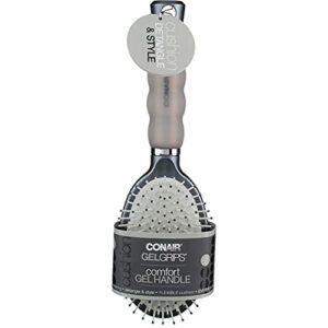 Conair Brush, Gel Grips Soft Gel Handle, Cushion Brush - 1 ea (Pack of 2)