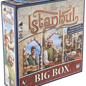 Alderac Entertainment Group (AEG) Istanbul Big Box - Board Game, Collect Gems, Be a Master Merchant, 2 to 5 Players, 40 to 60 Minute Play Time, for Ages 10 and Up, Alderac Entertainment Group (AEG)