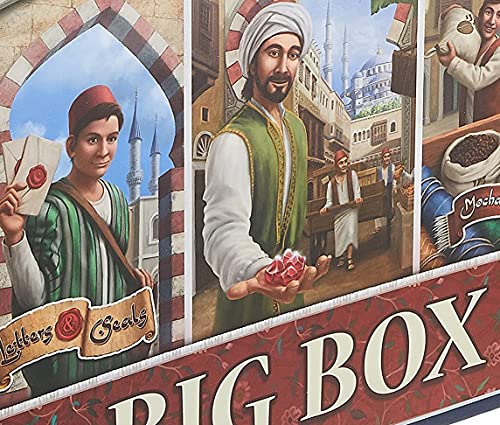 Alderac Entertainment Group (AEG) Istanbul Big Box - Board Game, Collect Gems, Be a Master Merchant, 2 to 5 Players, 40 to 60 Minute Play Time, for Ages 10 and Up, Alderac Entertainment Group (AEG)