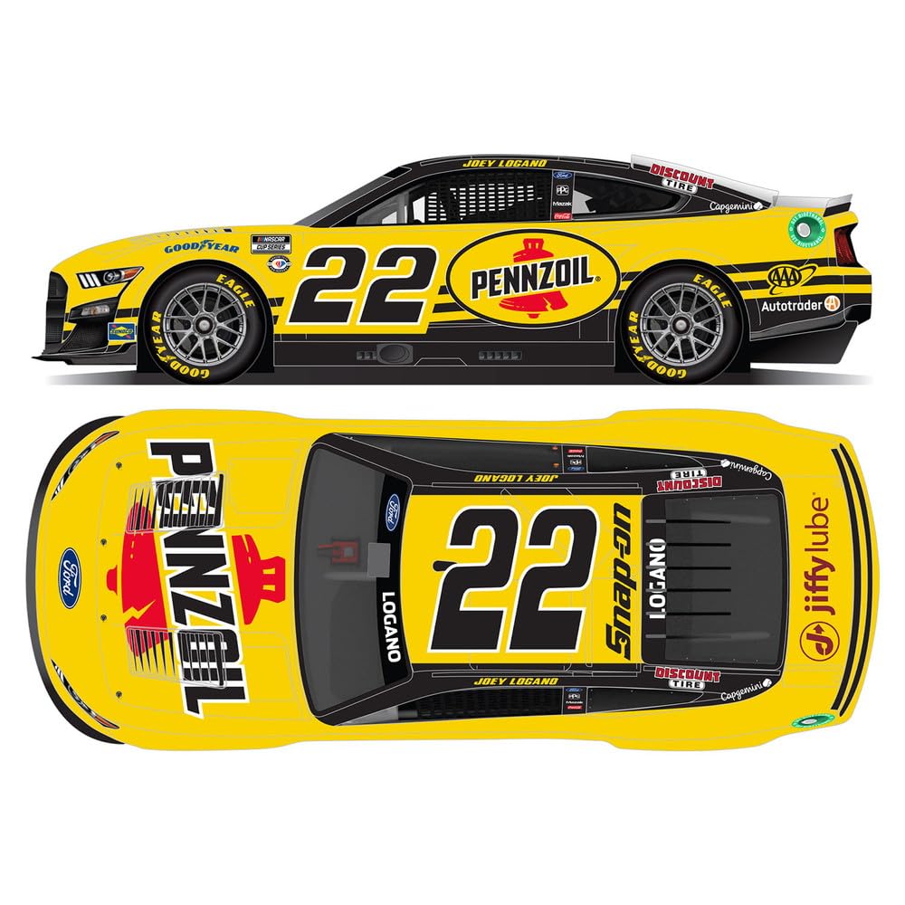 Lionel Racing Joey Logano 2023 Pennzoil Diecast Car 1:64 Scale