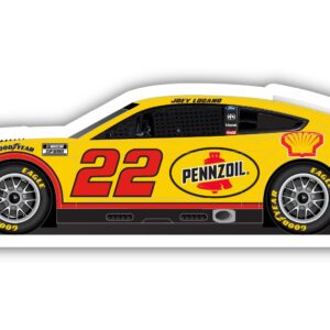 R and R Imports Nascar #22 Joey Logano 4-Inch Vinyl Decal Stiker Car Design