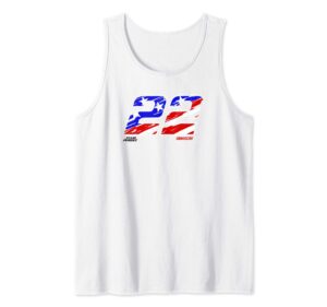 nascar - joey logano - american fill tank top