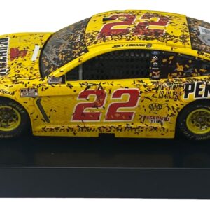 Joey Logano Signed 1:24 2020 Die-Cast Car BAS