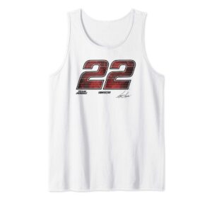 nascar - joey logano - marble tank top