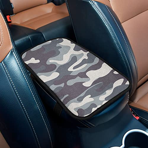 litebear Auto Center Console Pad Car Armrest Seat Box Cover Protector Universal Fit Blue Navy Cerulean M