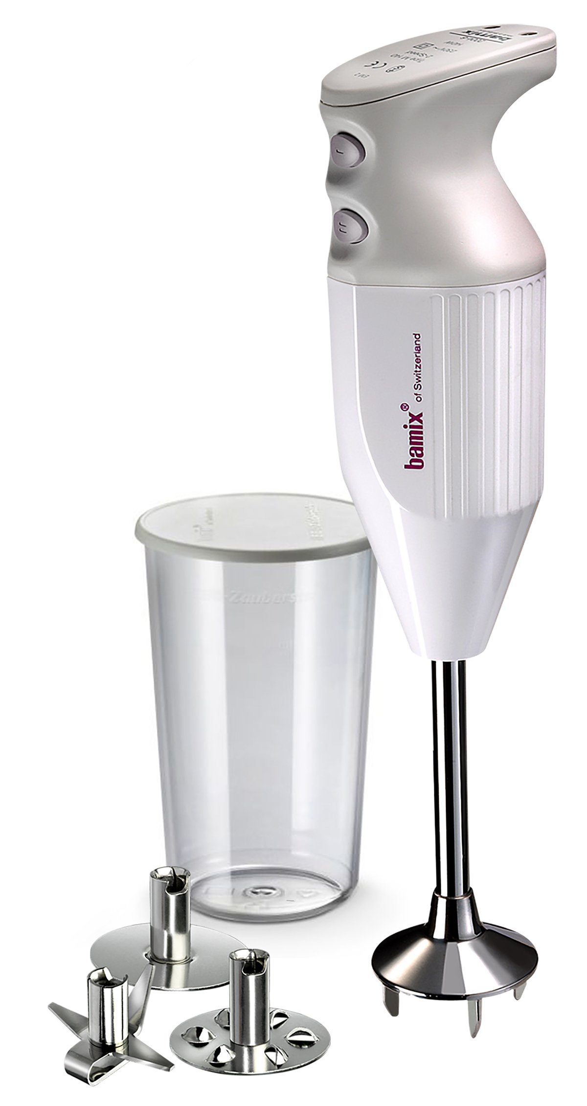 bamix M133 Mono Immersion Blender & Processor, Silver