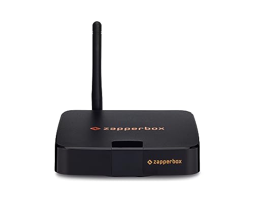 ZapperBox M1 ATSC 3.0 OTA Tuner & DVR with 4K, HDR, and Channel Guide (Single Tuner)