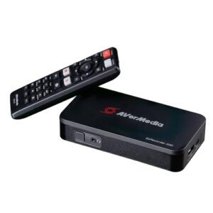 avermedia ezrecorder 330g - 4k pass-through and 1080p60 video recording, dvr with hdmi capture, digital converter, schedule recording, no pc required (er330g)