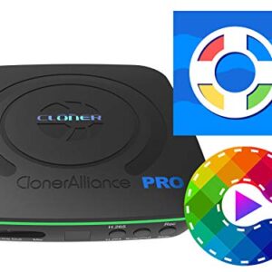 ClonerAlliance UHD Pro, 4K Video Recorder, HDMI Capture DVR with H.265/H.264 Codec, Cinematic 4K@24fps Recording(Up to 4K@30fps), No PC Required.