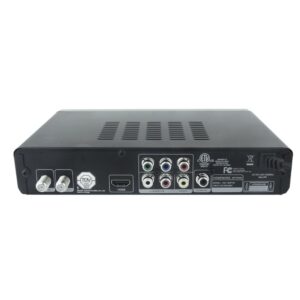 Mediasonic ATSC Digital Converter Box w/ TV Recording, USB Multimedia Player, and TV Tuner Function (HW-150PVR), Black