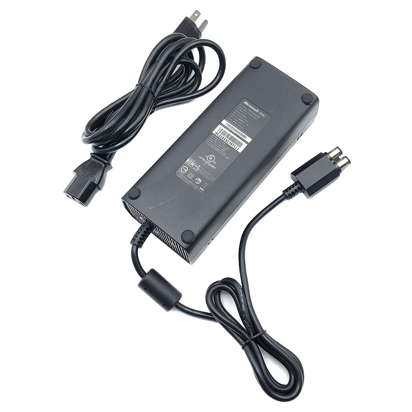 Genuine Microsoft AC Adapter Power Supply for XBOX 360 Slim 100 - 127V