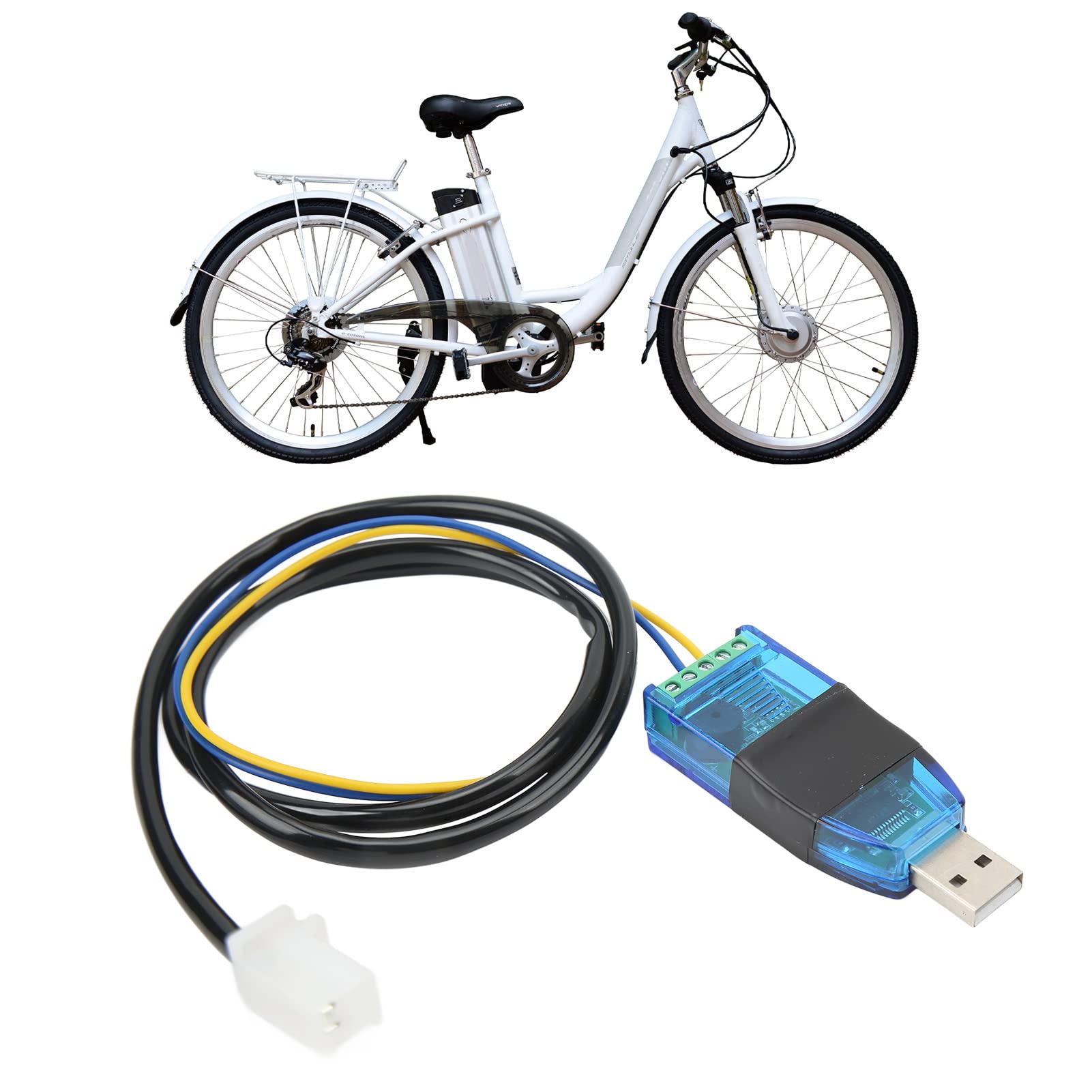 Programmable USB Cable, Electric Bike Programmable USB Data Cable Baud Rate 115200 Fit for VOTOL Controller EM 150/2 200/2