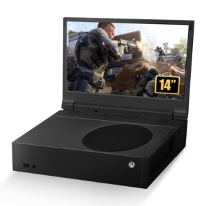 g-story 14' portable gaming monitor ips 1080p screen for xbox series s - 1tb ssd, hdr, freesync, game mode, travel monitor