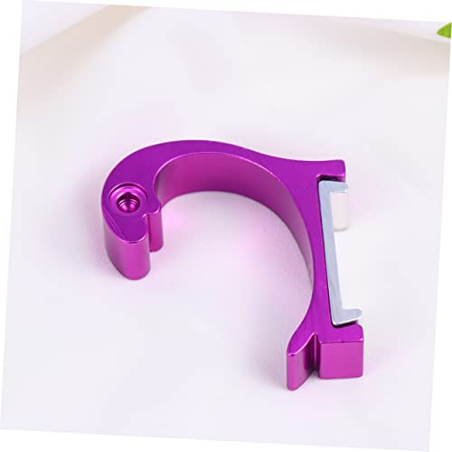 Zerodeko 6 Pcs Clothes Hooks Dolphin Hooks Coat Hook Multi-Function Hook Single Robe Hook Towel Hooks Dolphins Shape Hook Bags Detachable Hook up Bearing Coat Hanger Door Hook Purple