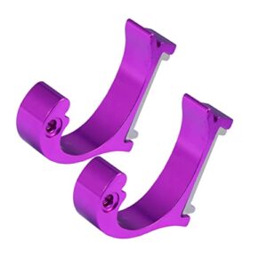 Zerodeko 6 Pcs Clothes Hooks Dolphin Hooks Coat Hook Multi-Function Hook Single Robe Hook Towel Hooks Dolphins Shape Hook Bags Detachable Hook up Bearing Coat Hanger Door Hook Purple