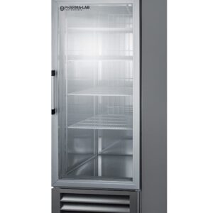Summit 23 Cu.Ft. Upright Pharmacy Refrigerator Medical - Laboratory - Pharma-Lab 23 cu.ft. all-refrigerator with glass door