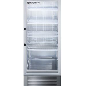 Summit 23 Cu.Ft. Upright Pharmacy Refrigerator Medical - Laboratory - Pharma-Lab 23 cu.ft. all-refrigerator with glass door