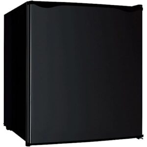 avanti rm16j1b rm16j 1.6 cu. ft. compact refrigerator, mini-fridge, in black