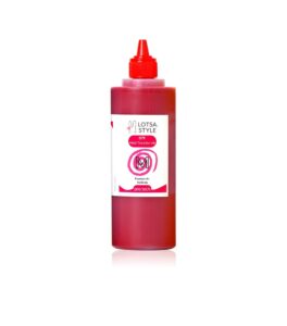 lotsa. style premium dtf ink refill for inkjet printers heat transfer film printing (250ml, magenta)