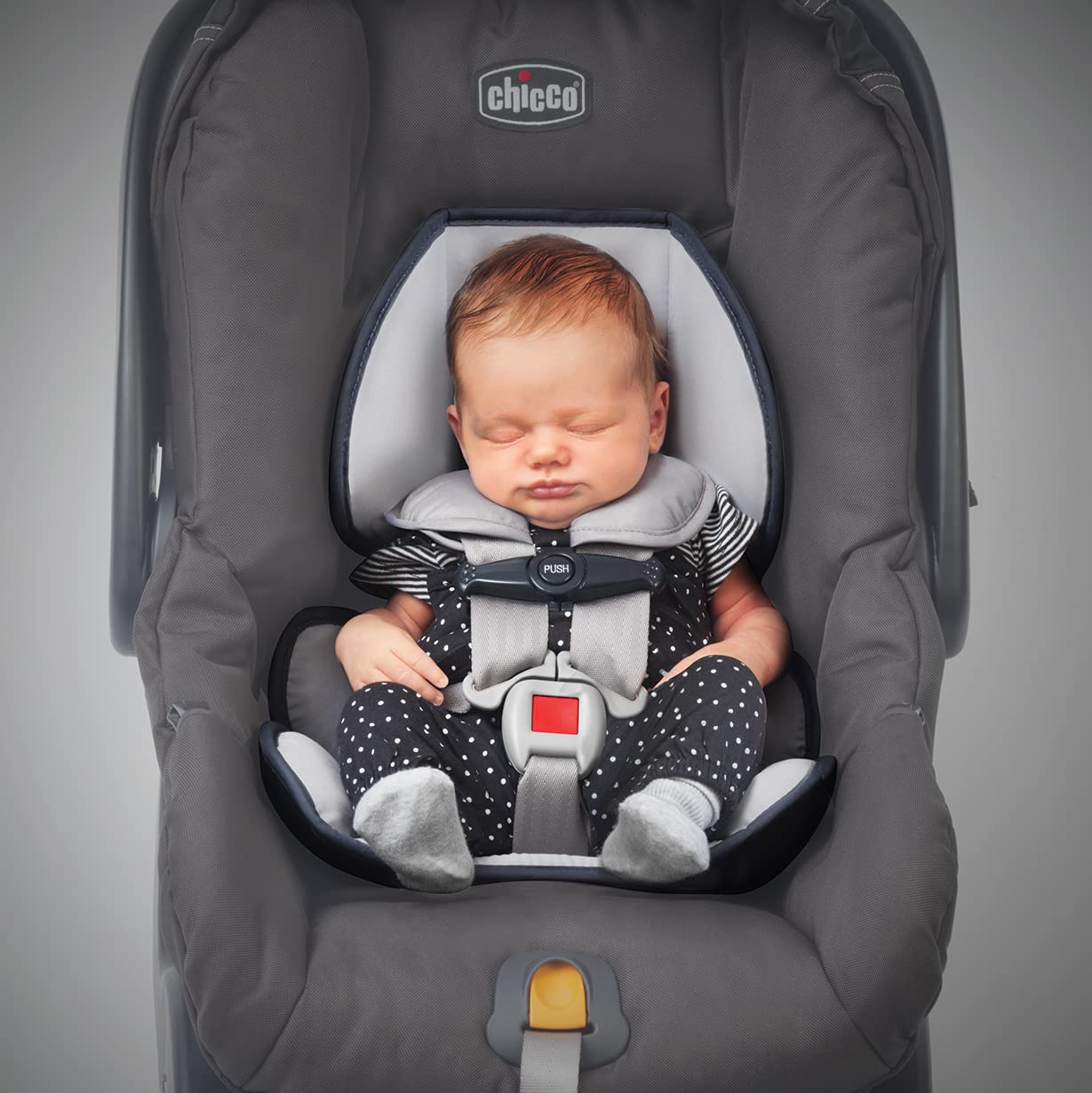 Chicco KeyFit Infant Car Seat and Base | Rear-Facing Seat for Infants 4- 22 lbs. | Includes Infant Head and Body Support | Compatible with Chicco Strollers | Baby Travel Gear