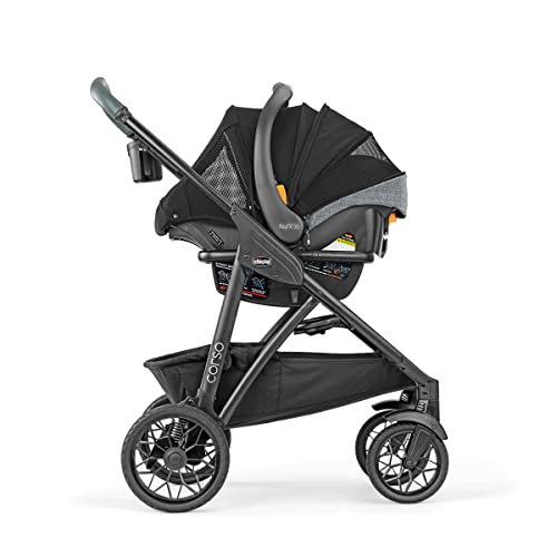 Chicco Corso Primo ClearTex Travel System - Aspen | Black