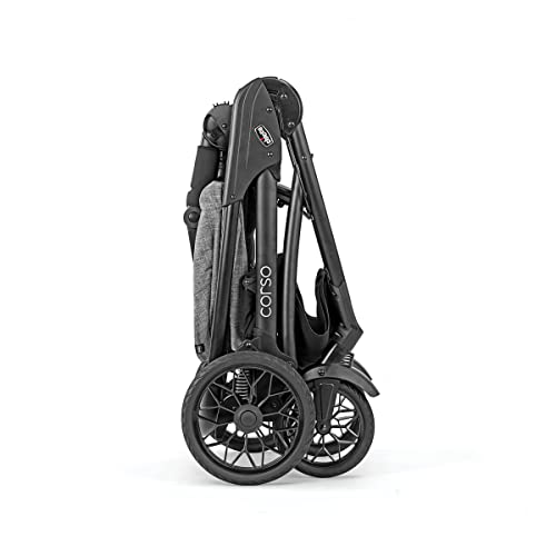 Chicco Corso Primo ClearTex Travel System - Aspen | Black