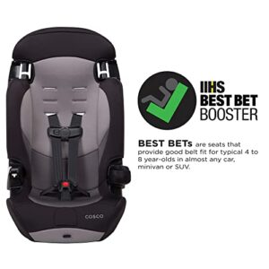 Cosco Finale DX 2-in-1 Booster Car Seat, Extended Use: Forward-Facing, Belt-Positioning Booster in Organic Waves