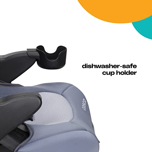 Cosco Finale DX 2-in-1 Booster Car Seat, Extended Use: Forward-Facing, Belt-Positioning Booster in Organic Waves