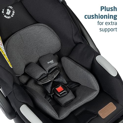 Maxi-Cosi Zelia™ Luxe 5-in-1 Modular - Baby Travel System Car Seat and Stroller, Infant Car Seat and Stroller Combo, Baby Car Seat and Stroller Combo in New Hope Black