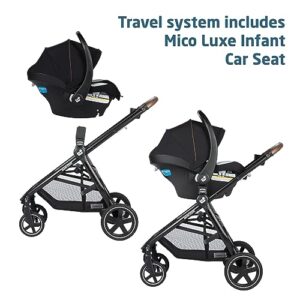 Maxi-Cosi Zelia™ Luxe 5-in-1 Modular - Baby Travel System Car Seat and Stroller, Infant Car Seat and Stroller Combo, Baby Car Seat and Stroller Combo in New Hope Black