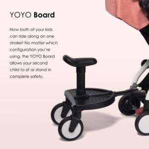 BABYZEN YOYO Board - Safe for Children Up to 44 Pounds - Requires YOYO2 Frame (Sold Separately)