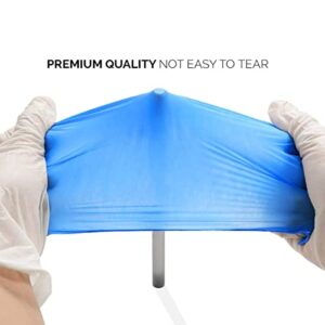 Basic Medical Synmax Vinyl Exam Gloves - Latex-Free & Powder-Free - Small, BMPF-3001(Small (Pack of 1000)),Blue