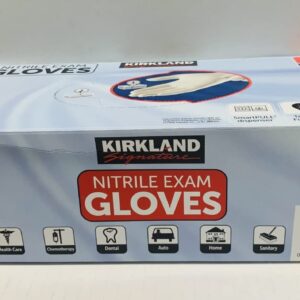 Kirkland Signature Nitrile Gloves, Box of 200 COUNT, SMALL