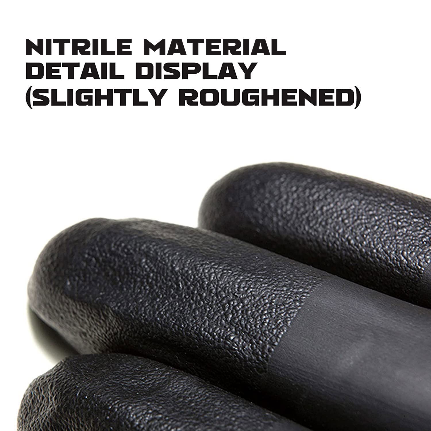 GMG SINCE1988 Nitrile Gloves Latex-Free, Powder-Free Ultra-Strong Tensile,50 Pack Household Cleaning Gloves