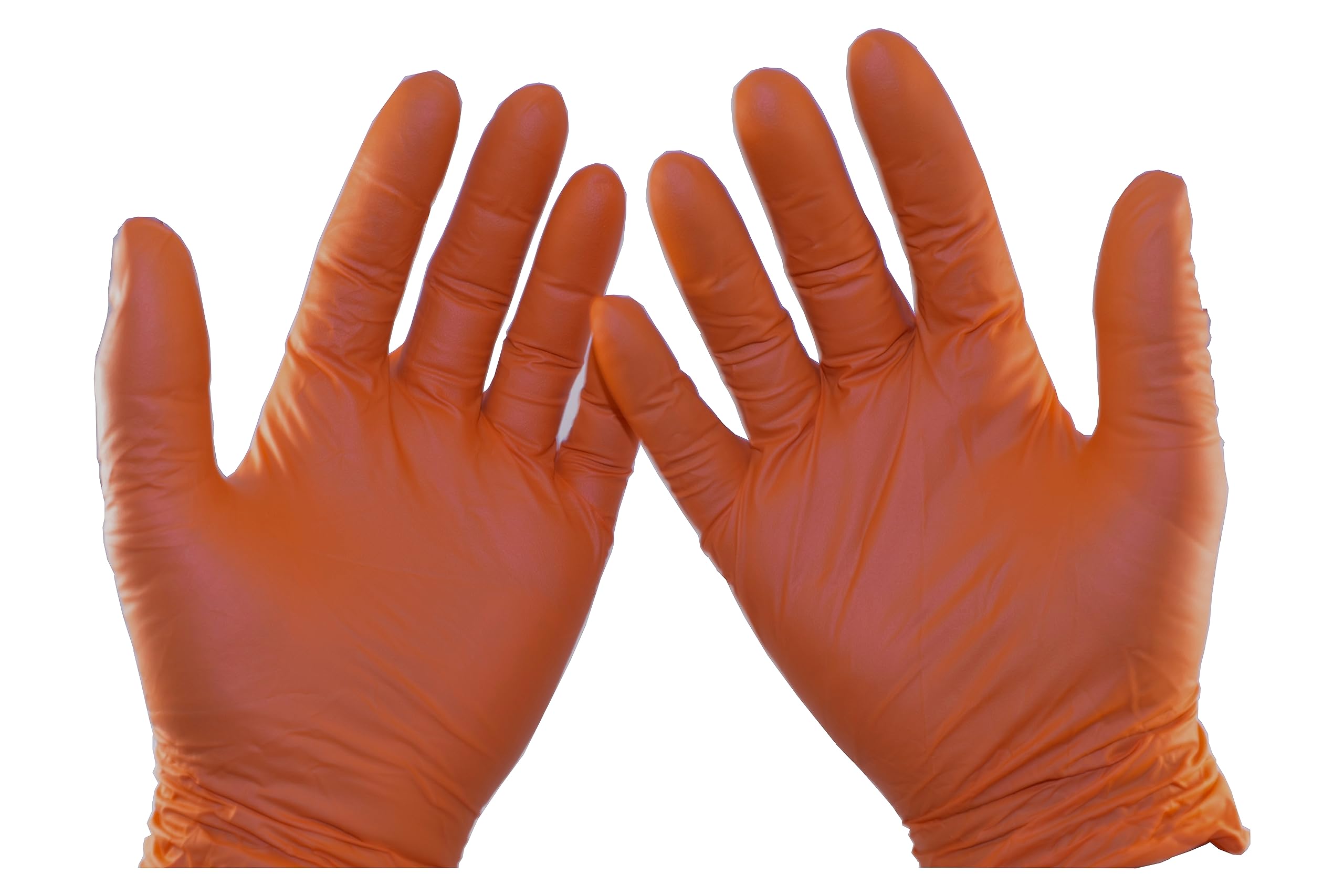 Orange Mamba Super Strong Nitrile 100 Glove Box Textured Grip (Extra Large)