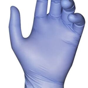 Angenex A35 Blue Nitrile Exam Gloves (100, Large)