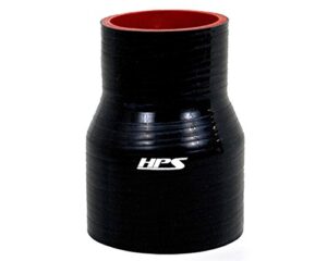 hps htsr-425-500-l4-blk high temp 4.25" > 5" id x 4" long 4-ply reinforced silicone reducer co