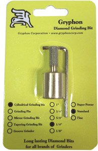 gryphon 1/4 inch diamond coated grinder bit