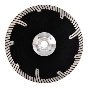 Casaverde 6" Granite Blade，Turbo Diamond Blade with Removable 5/8-11 Thread Cuts for Granite,Marble,Engineered Stone and Ceramic Tiles