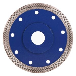 PEAKIT Dry Wet Tile Saw Blade 4 1/2 Inch Porcelain Diamond Blade Ceramic Cutting Disc Wheel for Angle grinder