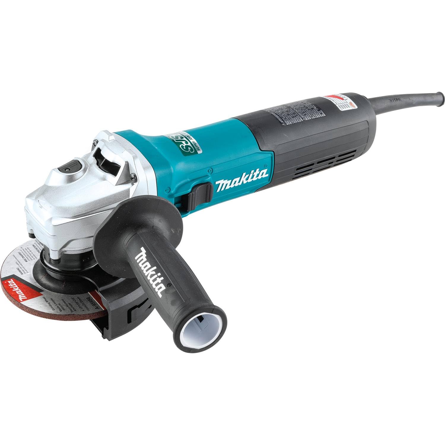 Makita GA4590 4-1/2" SJS™II High-Power Angle Grinder