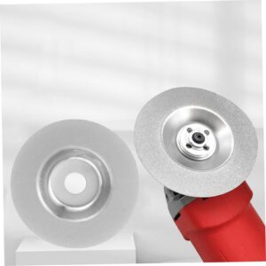 Mobestech 5pcs Angle Whetstone Wheel Angle Sanding Disc Stump Remover Grind Wheel Flap Disc Wool Felt Polishing Wheel Diamond Cutting Machine Multipurpose