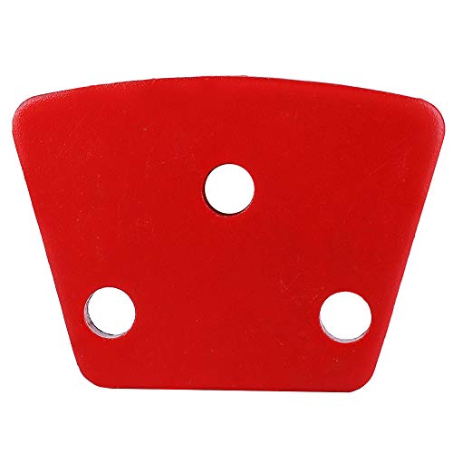 Sluffs Diamond Grinding Disc Pad,3PCS Trapezoid Diamond Floor Grinding Pad Disc Grit Metal Bond Scraper