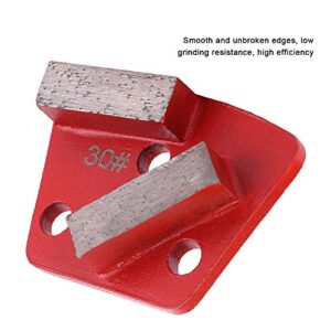 Sluffs Diamond Grinding Disc Pad,3PCS Trapezoid Diamond Floor Grinding Pad Disc Grit Metal Bond Scraper