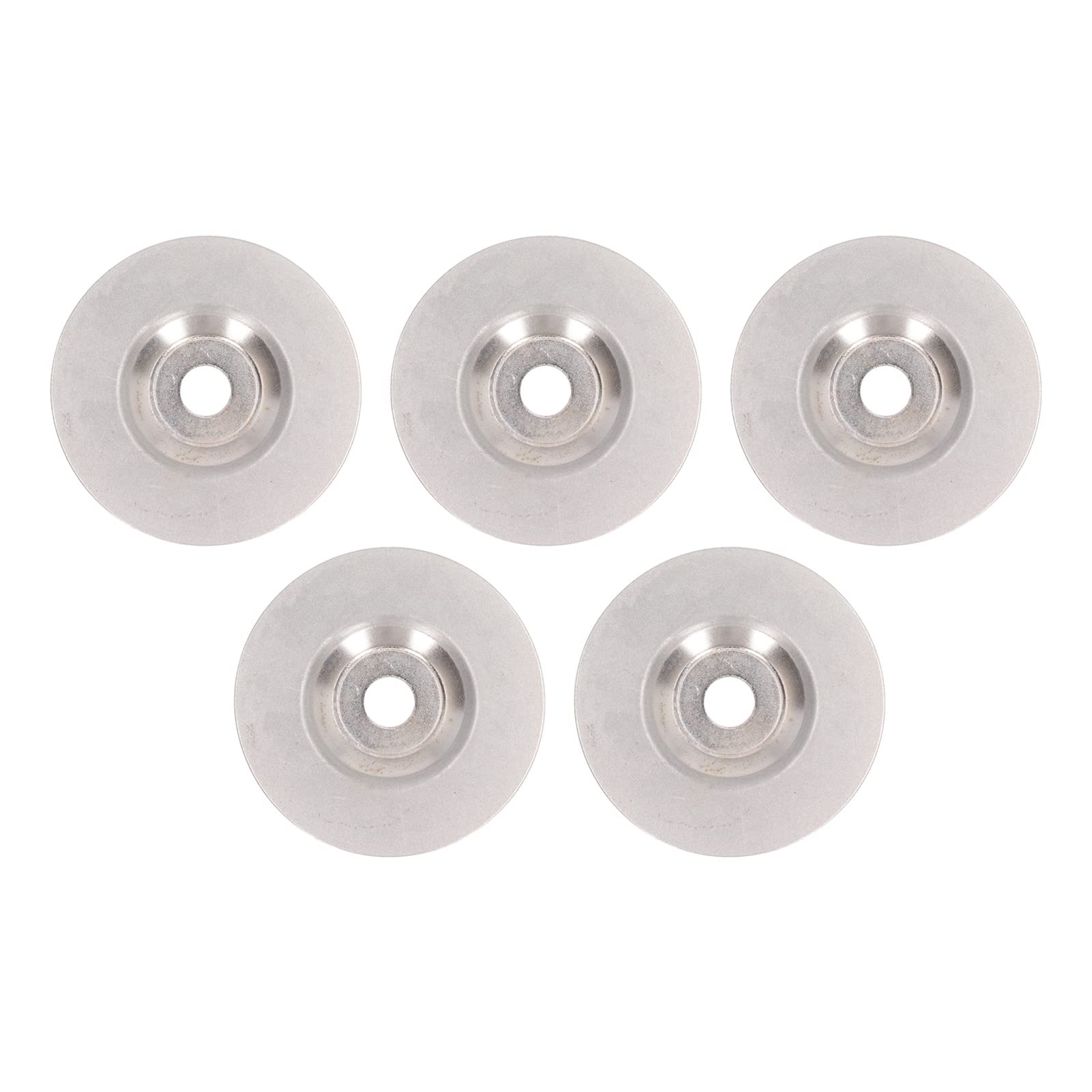 5Pcs Diamond Grinding Cup Wheel,Vacuum Brazed Grinding Disc for Granite Marble Iron Steel Masonry 800 Grit 4in