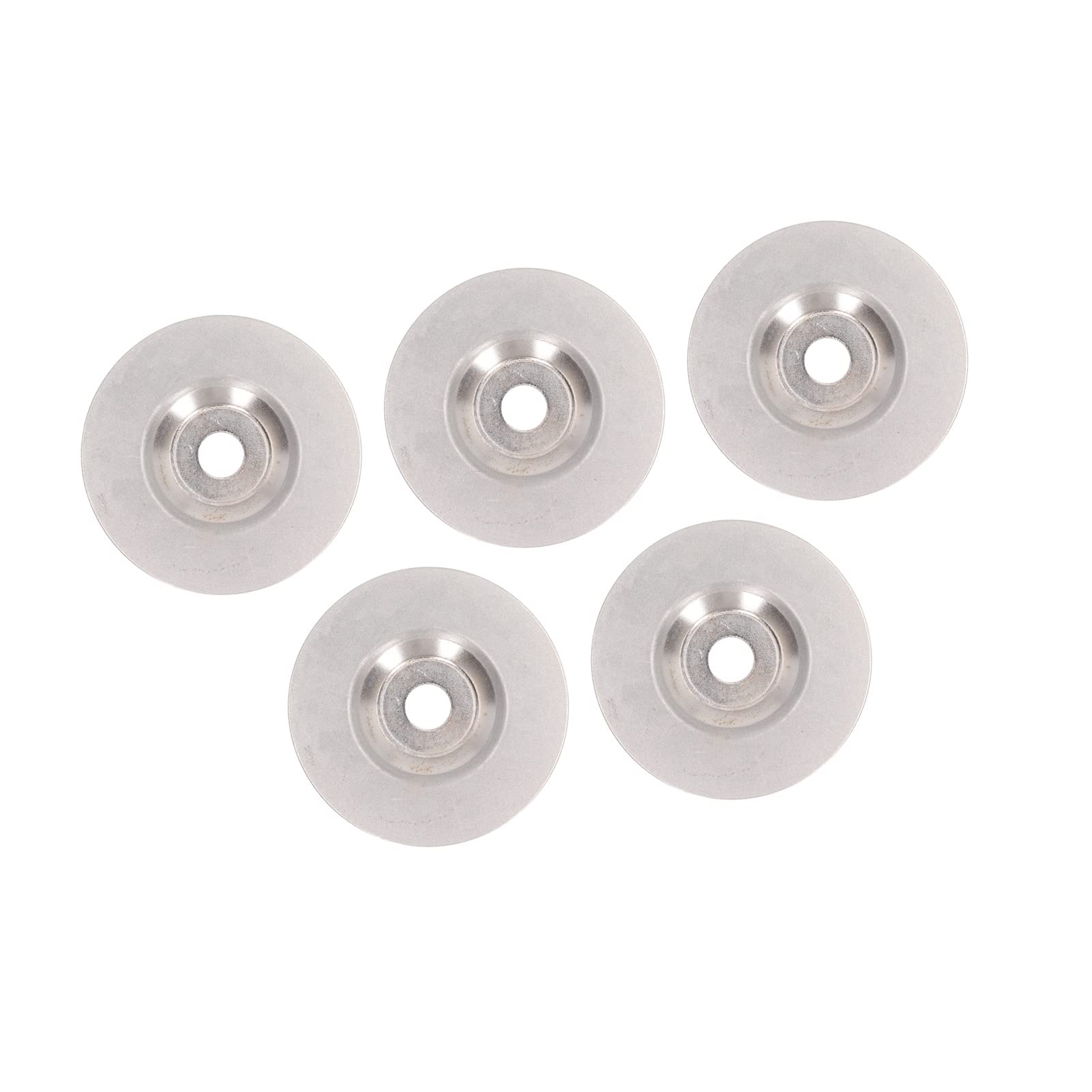 5Pcs Diamond Grinding Cup Wheel,Vacuum Brazed Grinding Disc for Granite Marble Iron Steel Masonry 800 Grit 4in