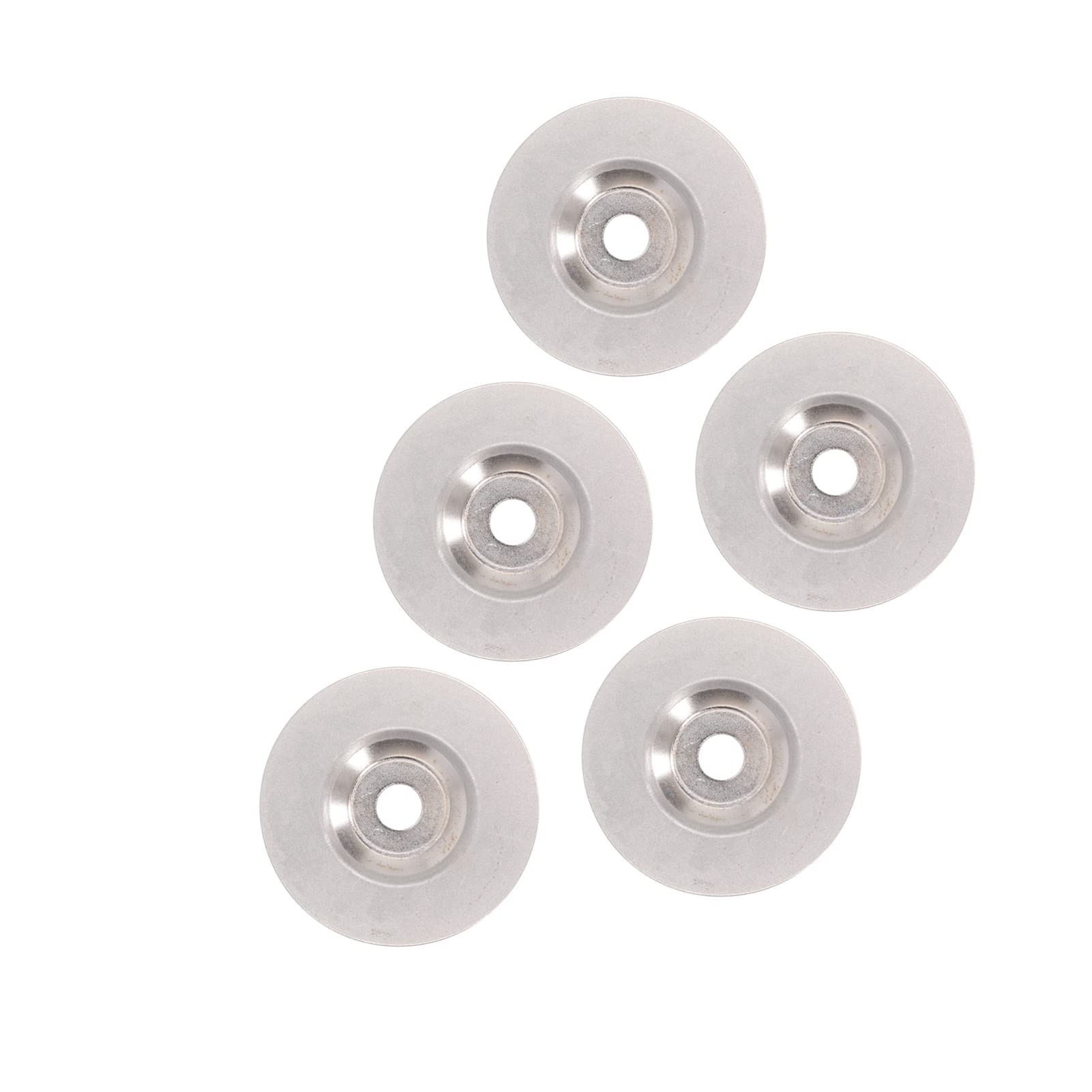 5Pcs Diamond Grinding Cup Wheel,Vacuum Brazed Grinding Disc for Granite Marble Iron Steel Masonry 800 Grit 4in