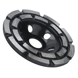 grinding wheel, grinder disc diamond grinder wheel wet dry dual use for stone concrete (diameter 115mm)