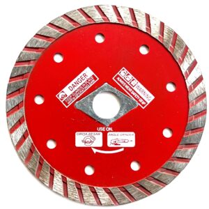 4.5'' Diamond Blades for Angle Grinder - Diamond Cutting Wheel for Dry and Wet Cutting Stone, Marble, Granite, Tile, Brick, Masonry, Paving Flag, Concrete, Ceramics. 2 Pack